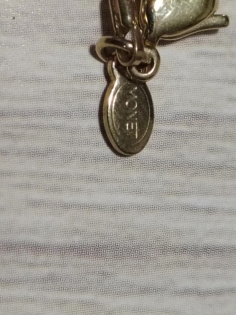 Monet Gold Tone  Snake Necklace